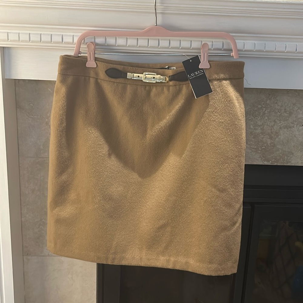 Ralph Lauren camel color skirt